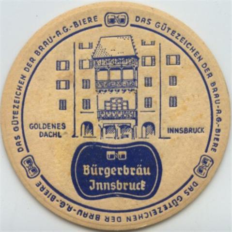 innsbruck t-a brger br rund 6b (215-goldenes dachl-blau)